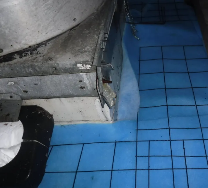 Sopper Box and Rooftop Grease Containment System Installed